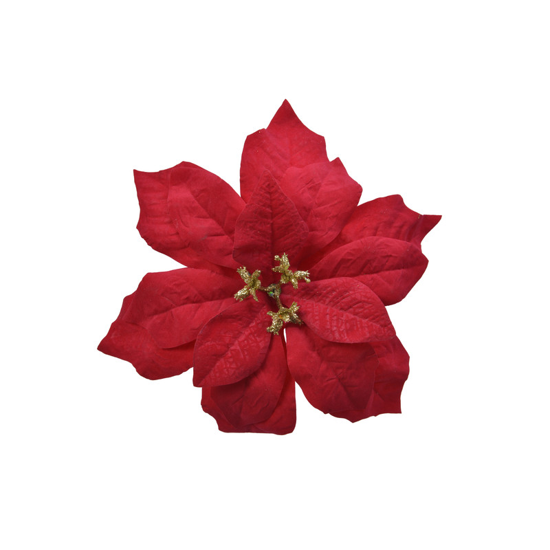 Poinsentia roja 26 cm, poliéster