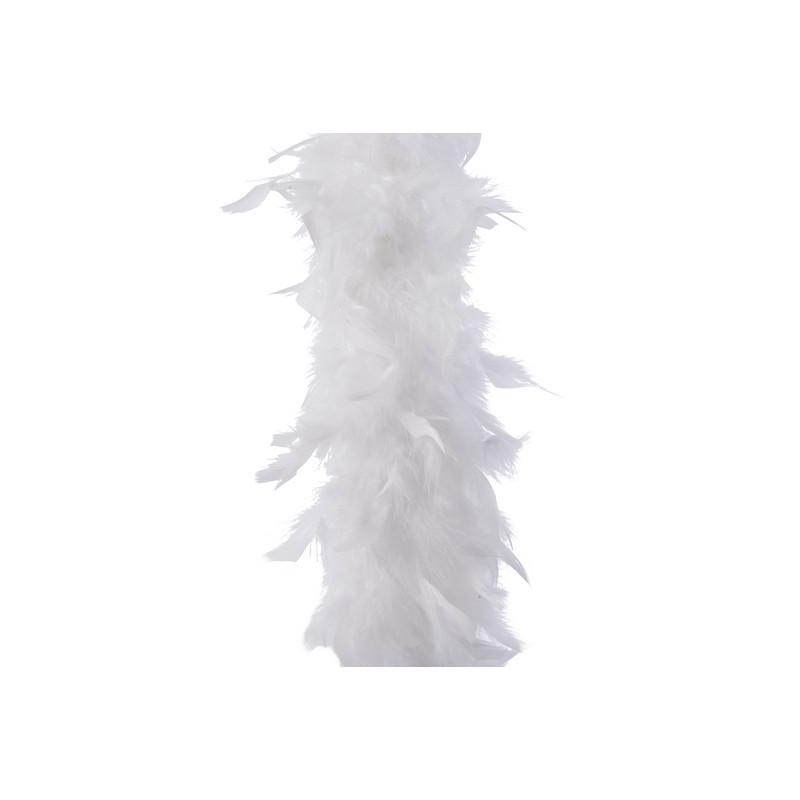 Boa plumas blanco, 184 cm