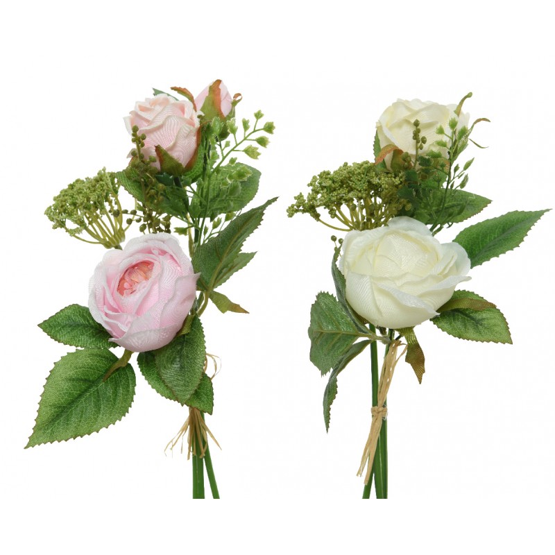 Bouquet de rosas de poliester