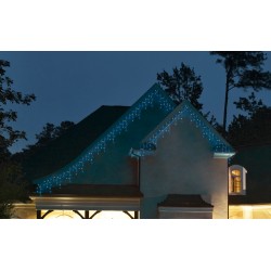 Luces de cortina 490 LED - 20m. Blanco frío / azul