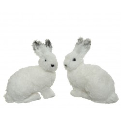 Conejo blanco 20 cm