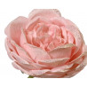 Rosa rosa sobre tallo poliéster