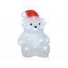 Figuras LED acrilico papa noel - oso - pingüino - muñeco de nieve a pilas