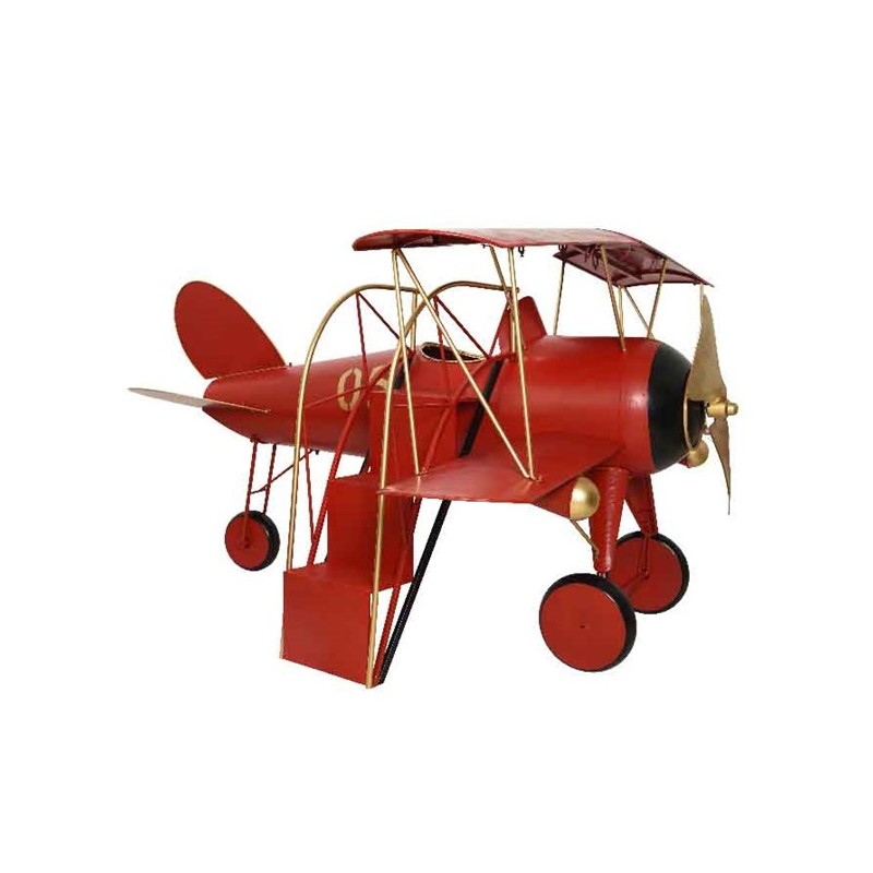 Avión de zinc 298x277x161.5cm