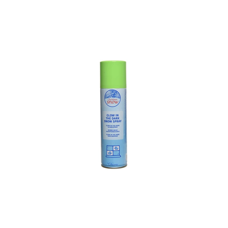 Spray de nieve luminiscente