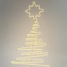 ÁRBOL LED DE NEÓN BLANCO CÁLIDO 108x52cm IP44