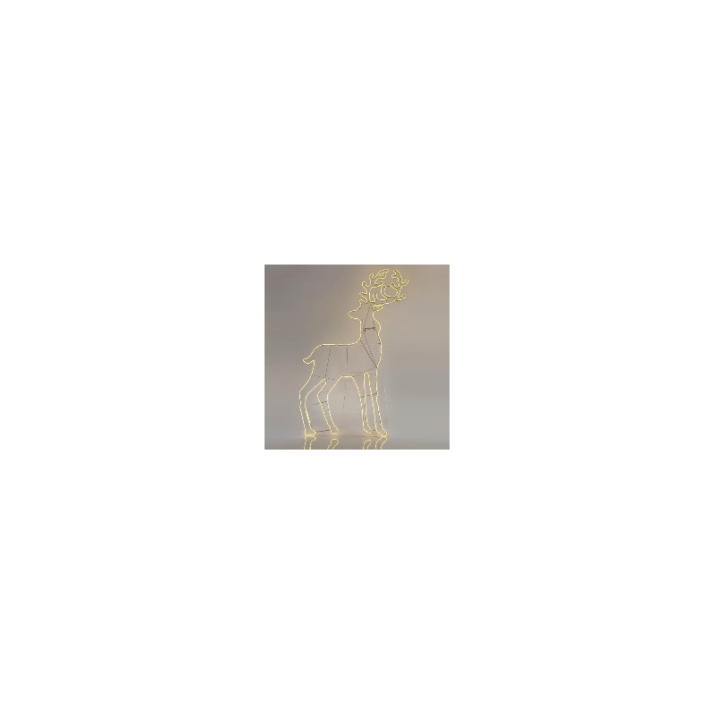 RENO LED DE NEÓN BLANCO CÁLIDO 180x104cm IP44