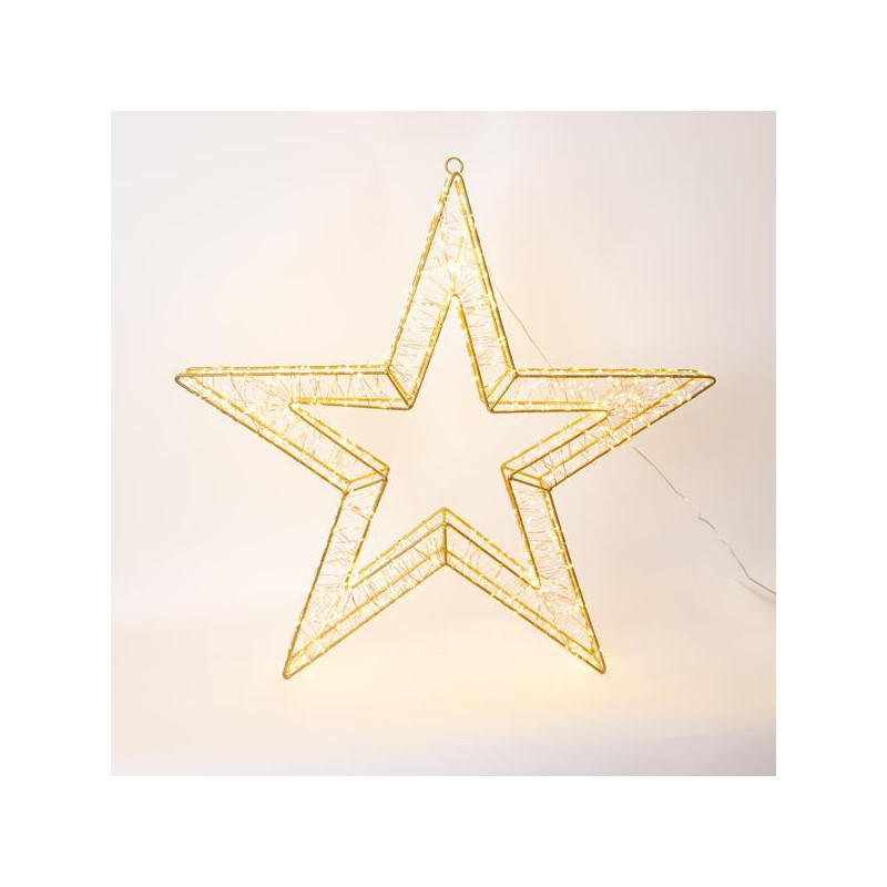 ESTRELLA 50cm 1200 LED ADAPTADOR 12V IP44