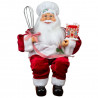 Papa Noel sentado 45cm