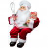 Papa Noel sentado 45cm