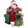 Papa Noel sentado 28cm