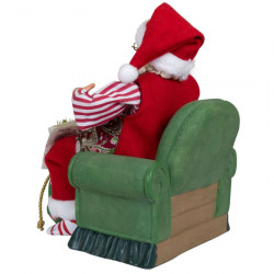 Papa Noel sentado 28cm