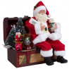 Papa Noel sentado 28cm