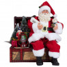 Papa Noel sentado 28cm