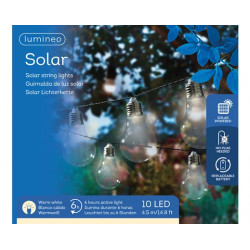 Guirnaldas solares de plástico