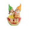 Gnome poliresina gnomo sandía mate