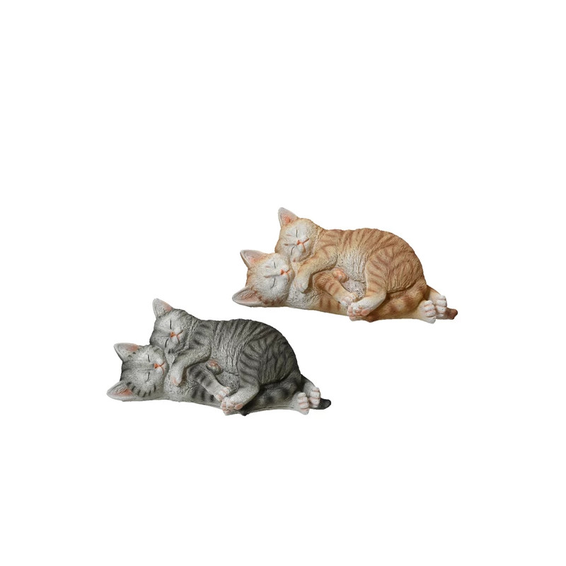 Gato poliresina 2 modelos