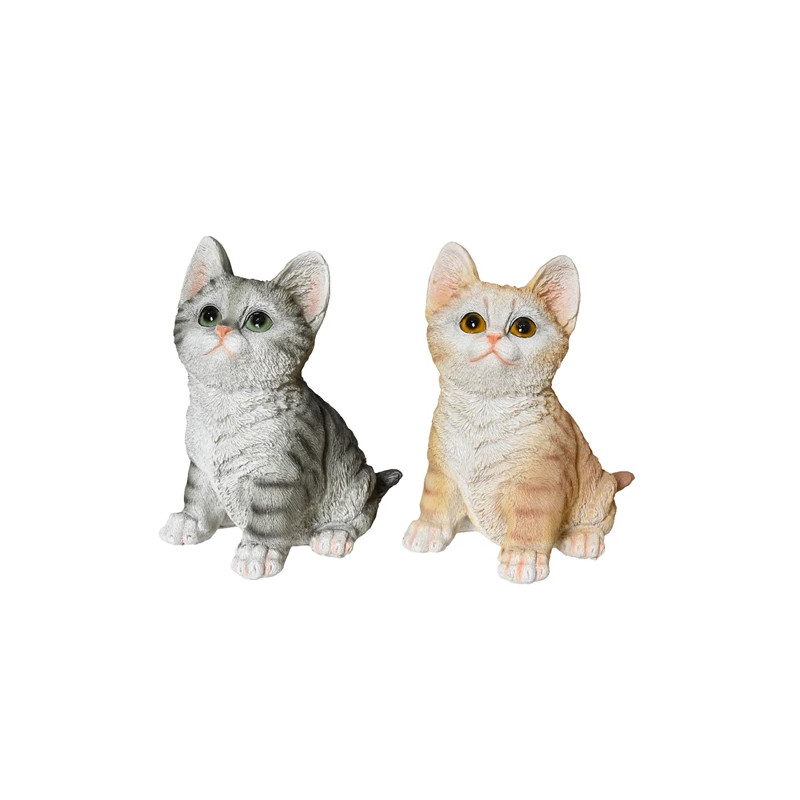 Gato poliresina 2 modelos