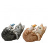 Gato poliresina 2 modelos