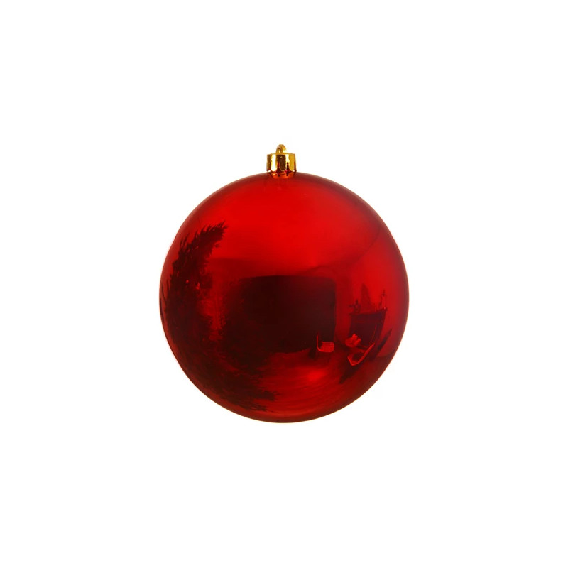 Bola rojo brillo, antirrotura Ø 14 cm