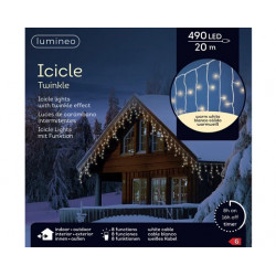 Cortina  490 luces, LED 20m
