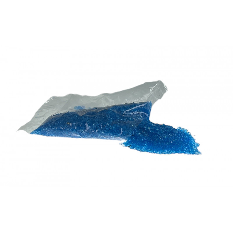 BOLSA VIRUTA CRISTAL AZUL (250GRS.-PESO APROXIMADO)