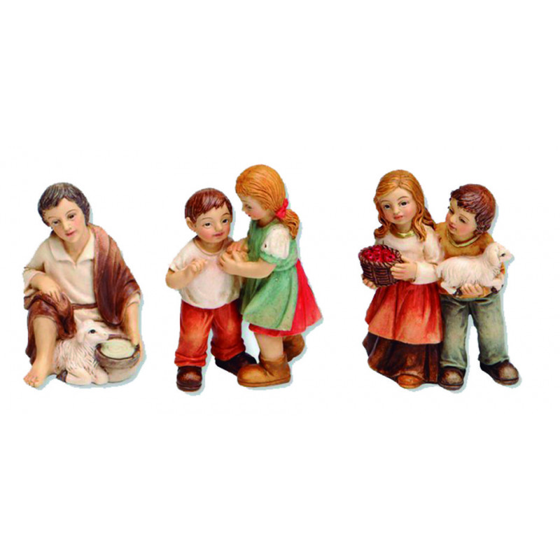 GR.NIÑOS RESINA 11CMS.