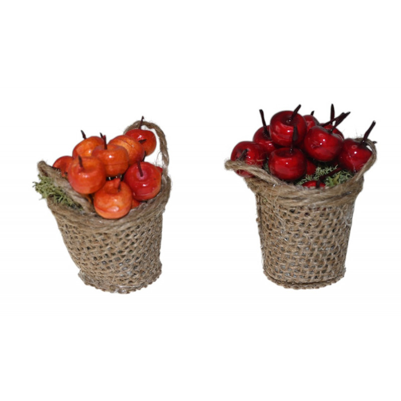 CESTO C/MANZANAS SURT.5CMS.