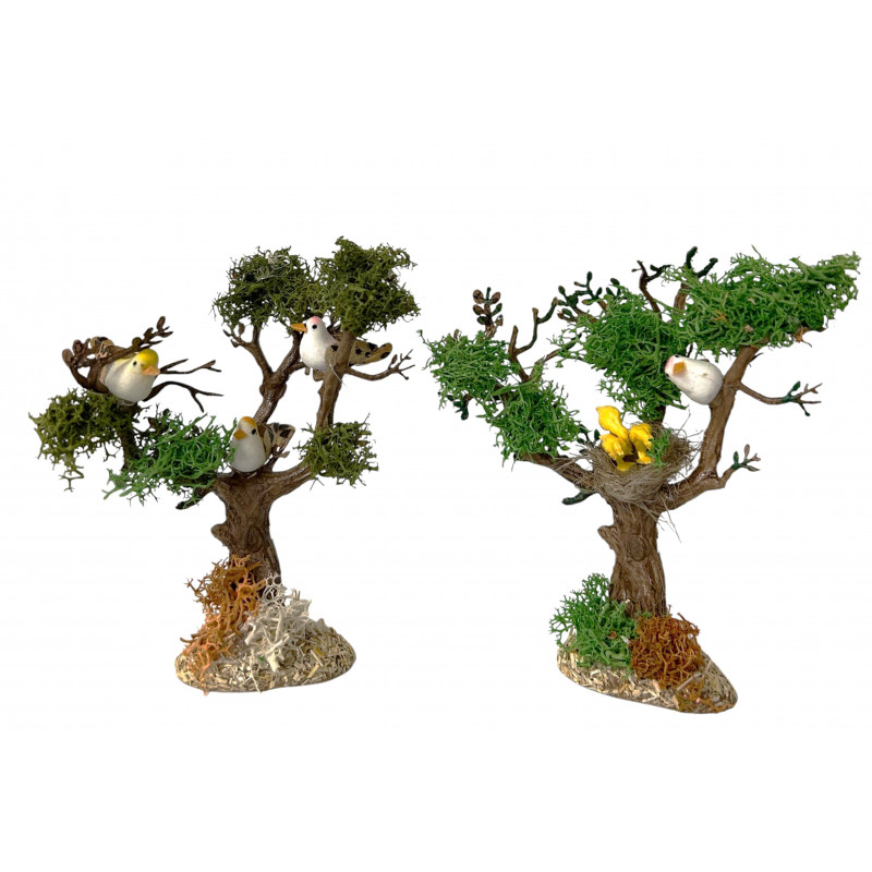 ARBOL C/PAJARITOS SURT.12CMS.