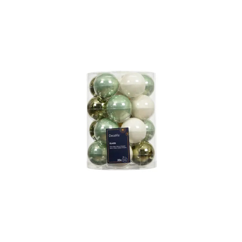 Set de 20 bolas 6cm