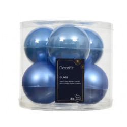 Set de 6 bolas 8cm