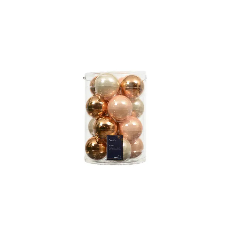 Set de 16 bolas 8cm