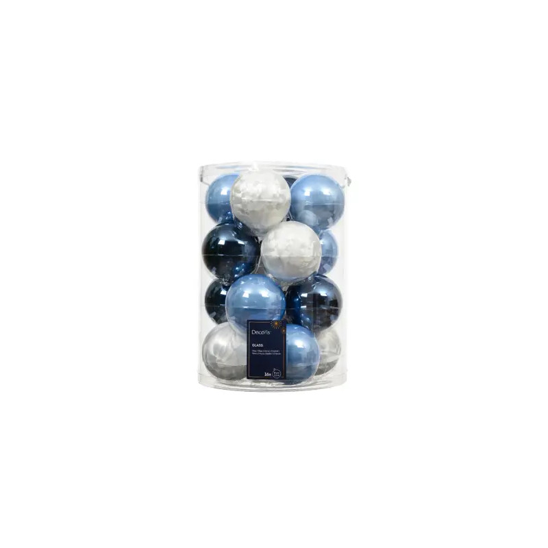 Set de 16 bolas 8cm