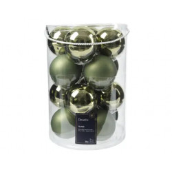 Set de 16 bolas 8cm