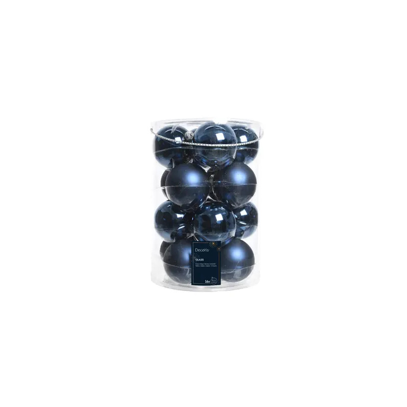 Set de 16 bolas 8cm