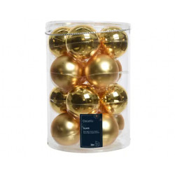 Set de 16 bolas 8cm