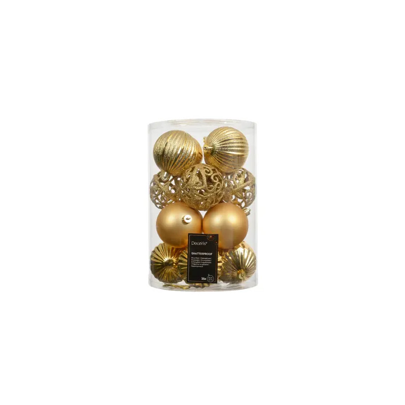 Set de 16 bolas 8cm