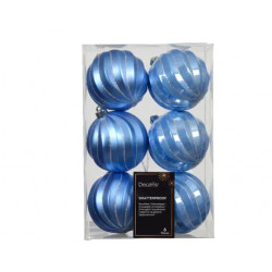 Set de 6 bolas 8cm