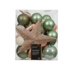 Set 33 bolas+estrella...