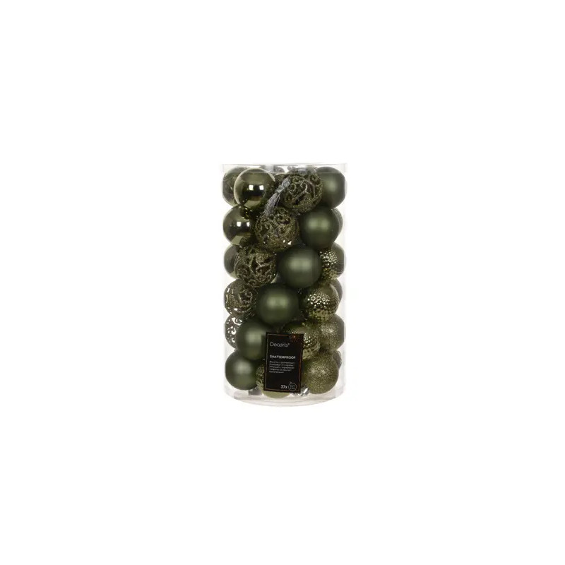 Set de 37 bolas 6cm