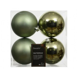 Set de 4 bolas 10cm