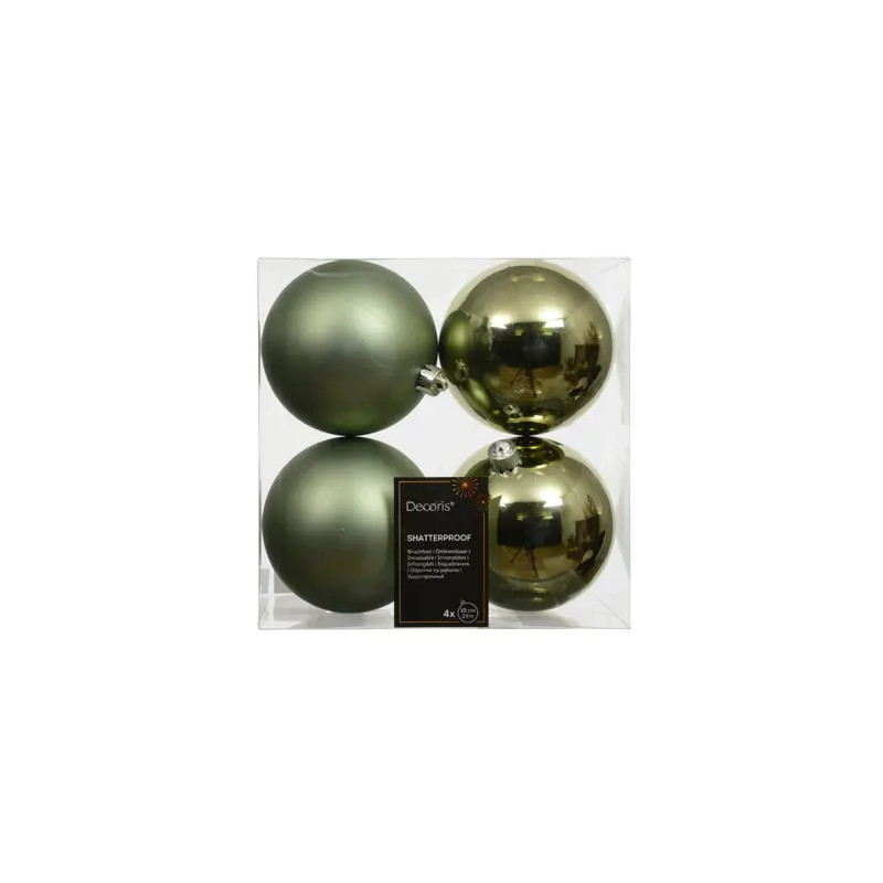 Set de 4 bolas 10cm