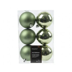 Set de 6 bolas 8cm
