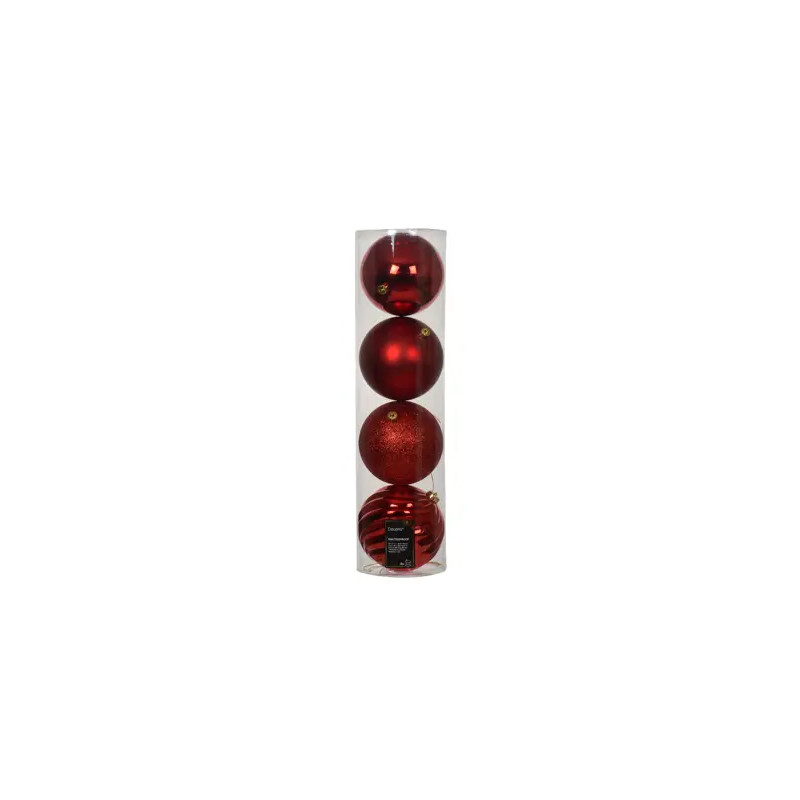 Set de 4 bolas 14cm