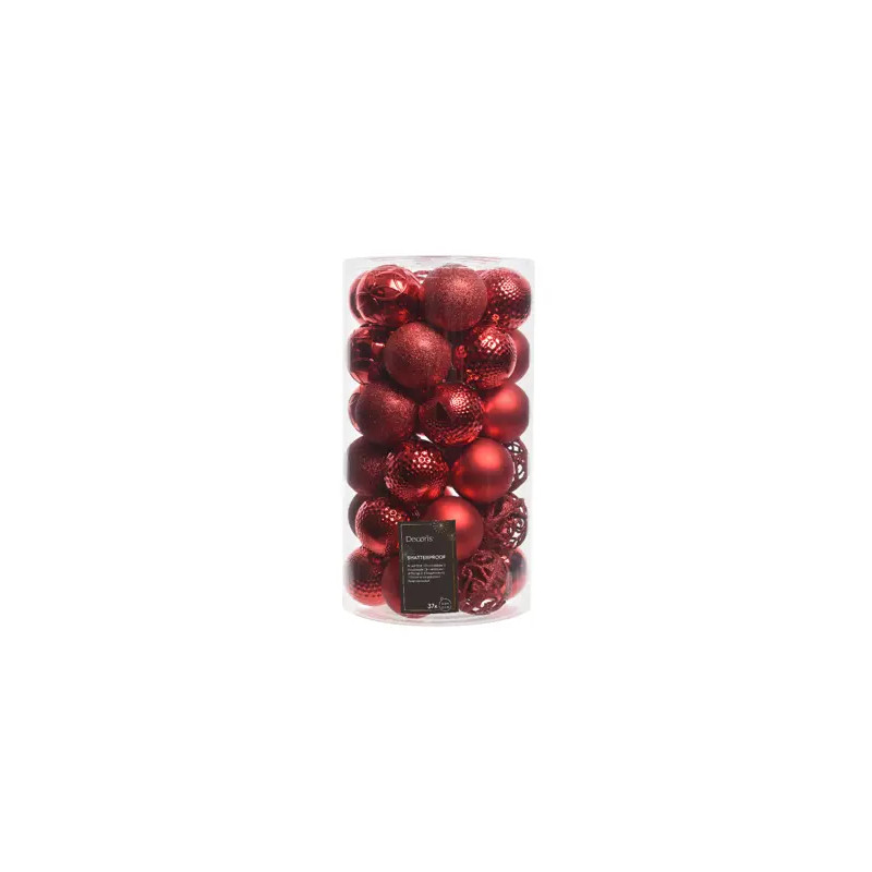 Set de 37 bolas 6cm