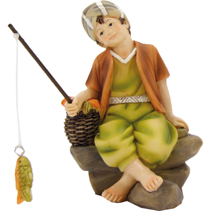 Pescador sentado
