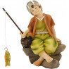 Pescador sentado
