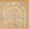 Arco con puertas, blanco