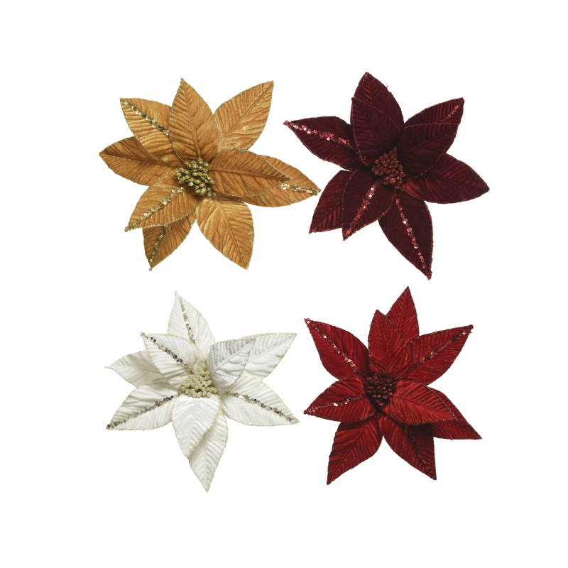 Flor Poinsetia 32 cm