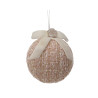 Bola rosa tela D8cm